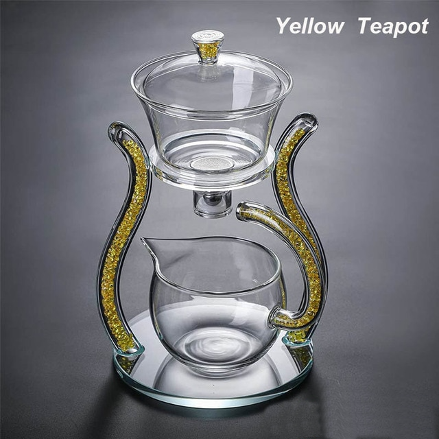BowLift | Crystal Glass Fancy Magnetic Tea Infuser