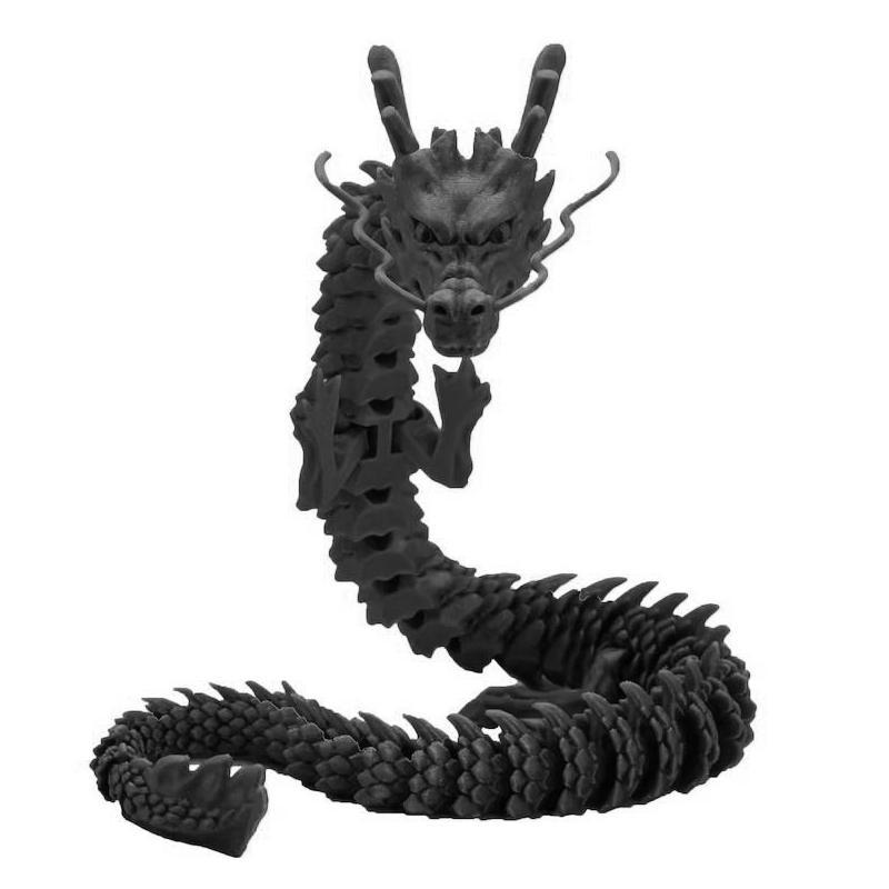 BowLift | 3D-printed posable dragon