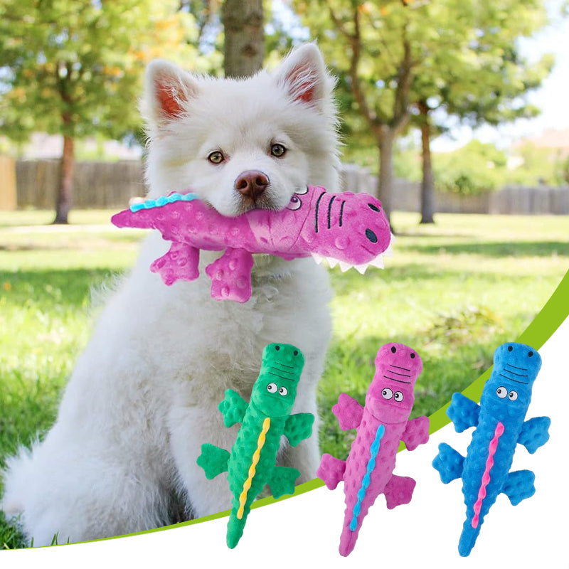 BowLift | Pet Plush Toy Sounding Crocodile