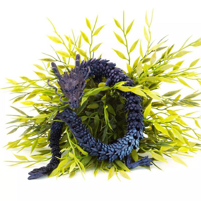 BowLift | 3D-printed posable dragon