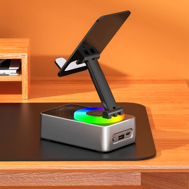 BowLift | Phone stand with Bluetooth audio speaker