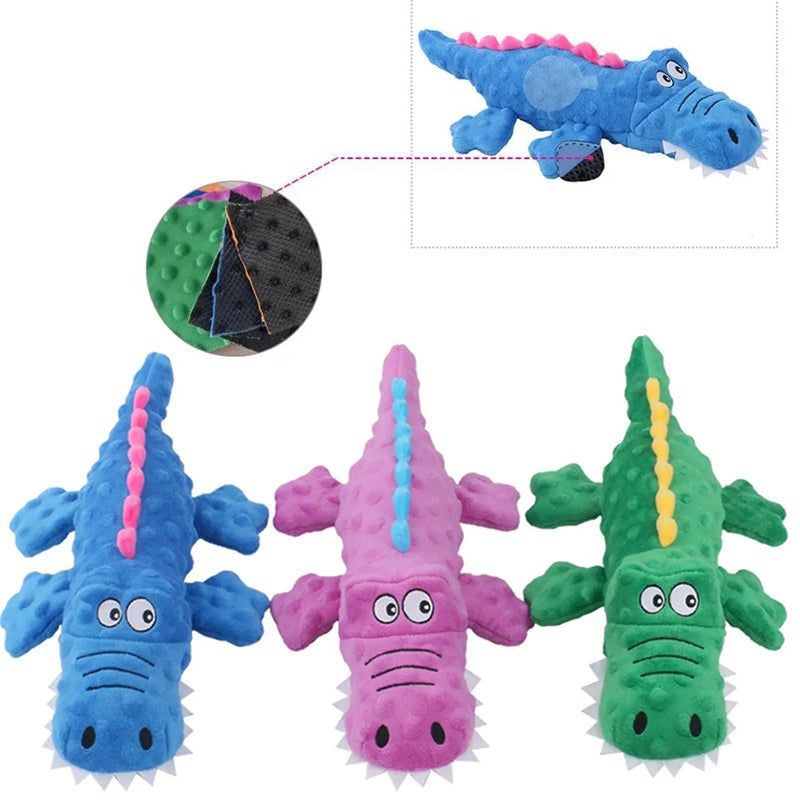 BowLift | Pet Plush Toy Sounding Crocodile