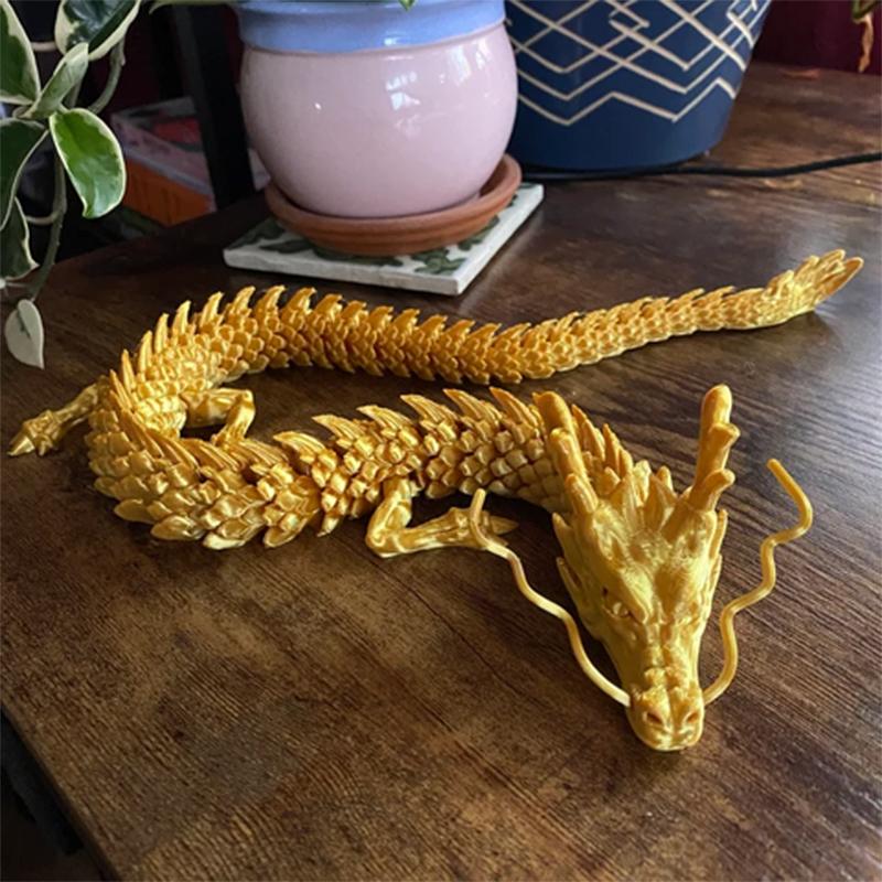 BowLift | 3D-printed posable dragon