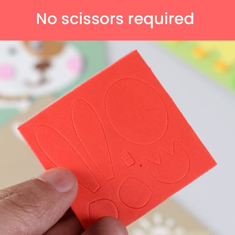 BowLift | DIY Kids Animal Handmade Stickers