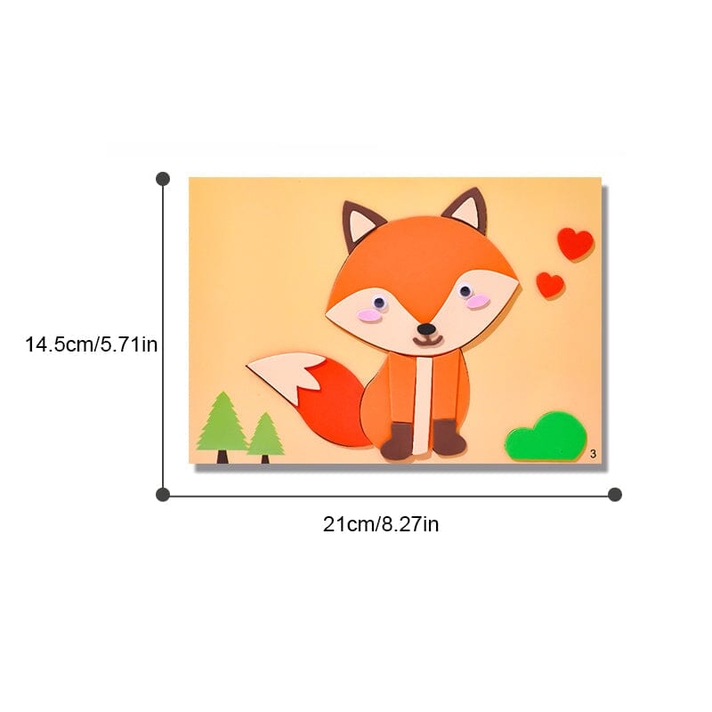 BowLift | DIY Kids Animal Handmade Stickers