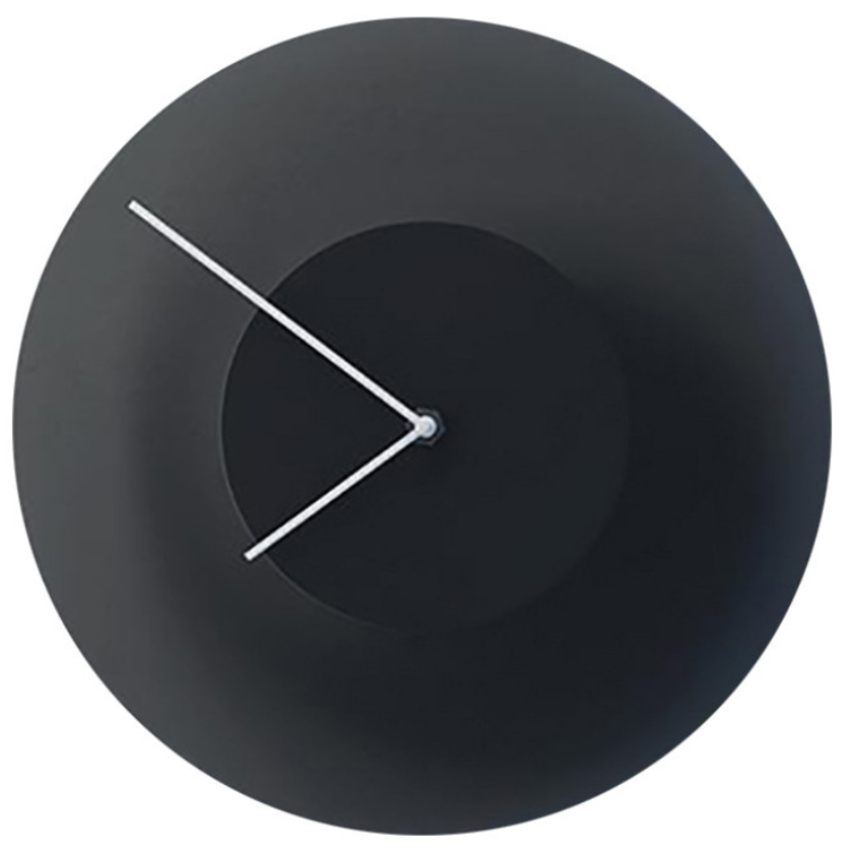 BowLift | Cool Minimalist Gradient-Changing Wall Clock, for Office, Livingroom, Bedroom and More
