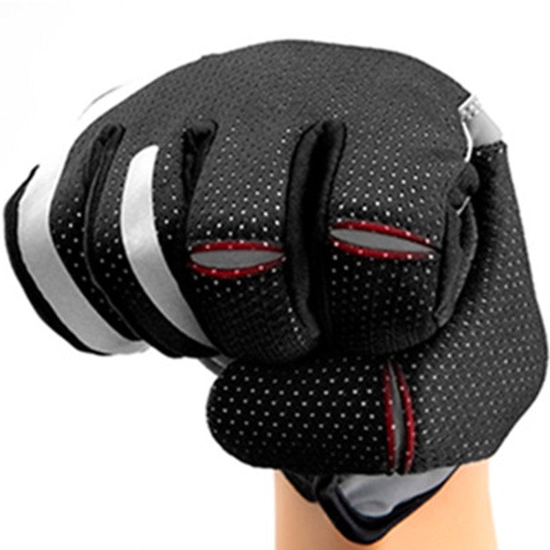 BowLift | Electric Thermal Heated Gloves, with Touchscreen-compatible Fingertips & Reflecting Strip, for Climbing, Hiking, Cycling & More