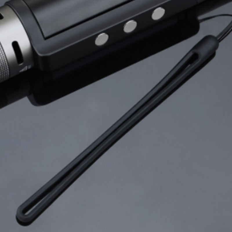 BowLift | 6-in-1 Zoomable Rechargeable Flashlight, with Alarm Mode, Dual Light Source, 360° Rotating Handle & Power Bank, for Camping, Travel & More