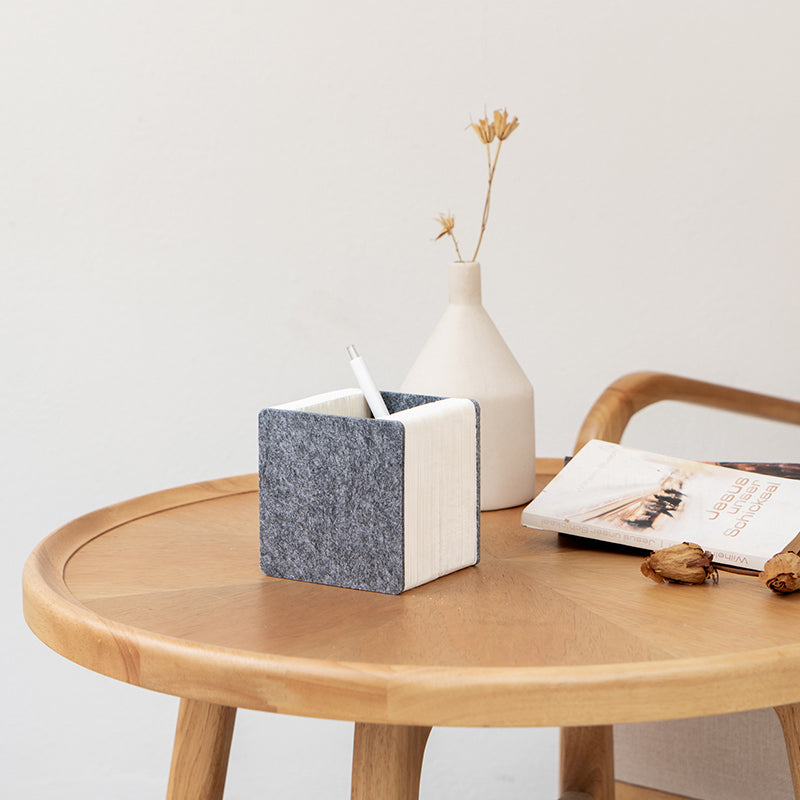 BowLift | Retractable Desktop Pen Holder, with Accordion Structure, Large Storage Space and Minimalist Design, for Home & Office