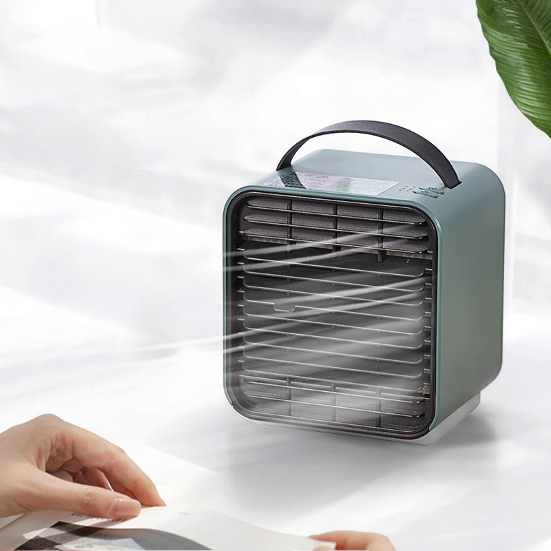 BowLift | Portable Negative Ion Air Conditioner Fan, with Mild Wind, Clean Air & Humidifier, for Home & Office