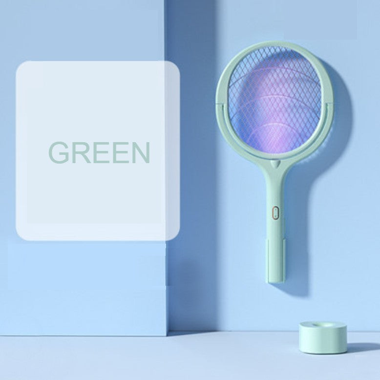 BowLift | 5 -in-1 Electric Mosquito Killer Flyswatter. with 90° Rotatable Design & Mosquito Light Trap, for Mosquitoes, Flies, Bugs & More