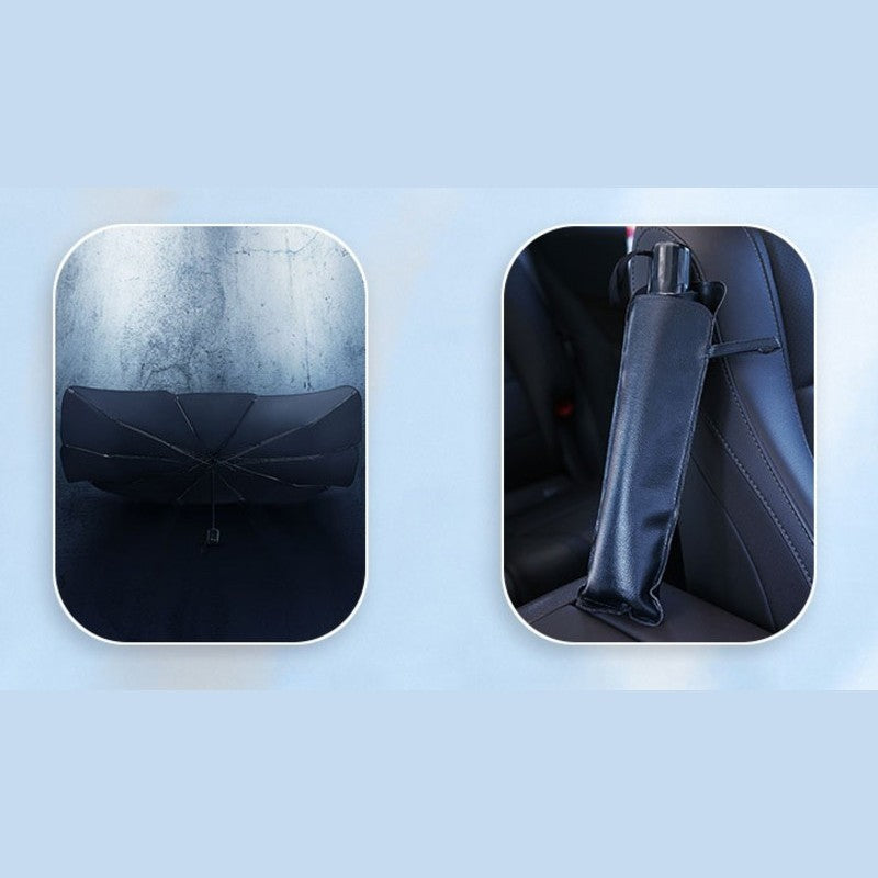 BowLift | Foldable Car Windshield Sun Shade Umbrella, for Sun Protection & Heat Insulation