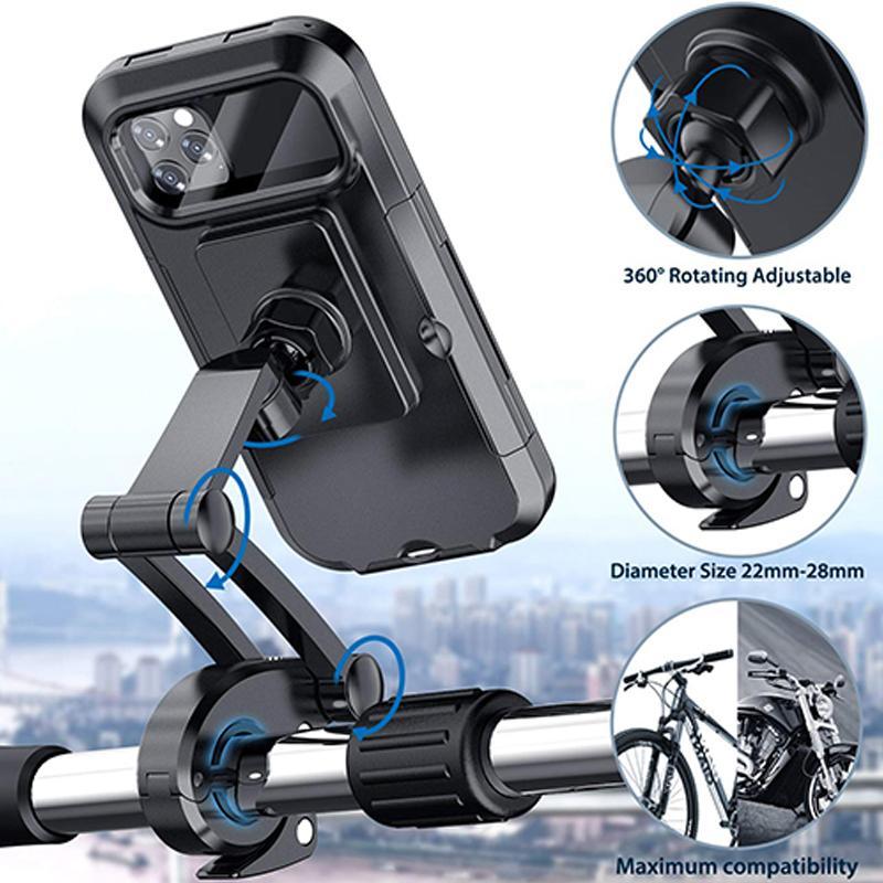 BowLift | 15W Power Bank Waterproof Bike Handlebar Phone Mount