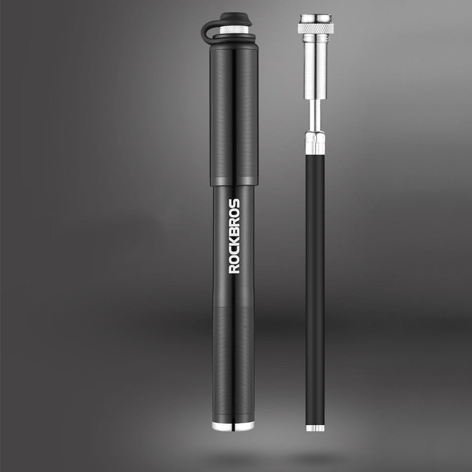 BowLift | Mini Portable Bike Pump, Fits Presta and Schrader valves, for Road, Mountain, and BMX Bikes