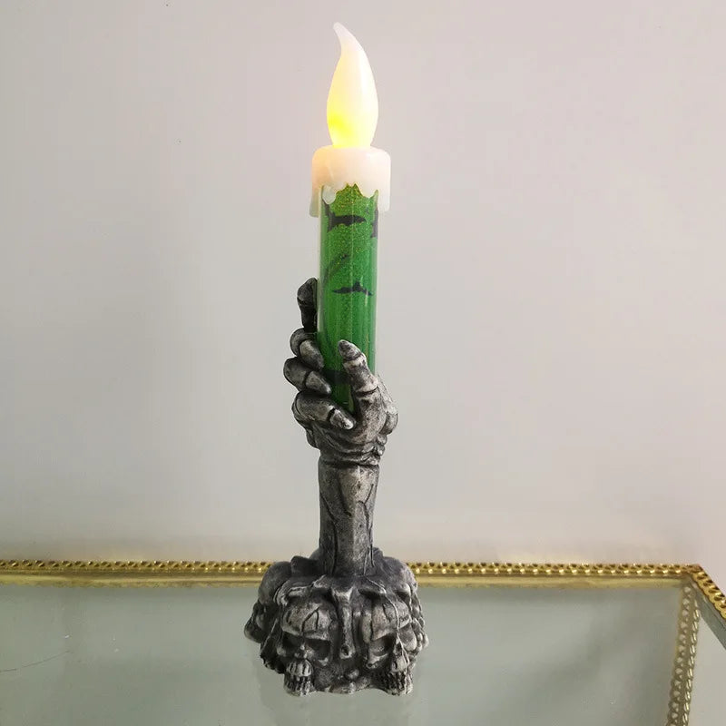 BowLift | Skeleton Halloween Candle