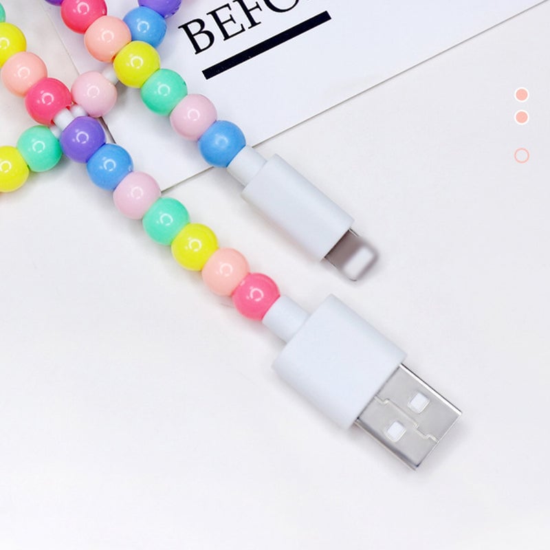 BowLift | Creative Beaded 2-in-1 Data Cable