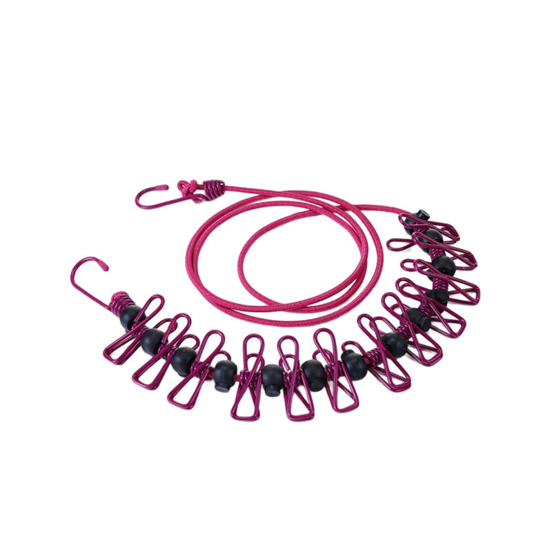 BowLift | Portable elastic travel clothes rack