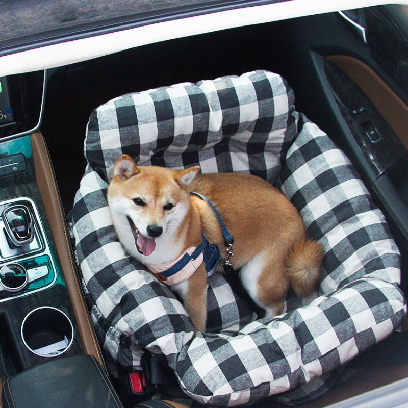 BowLift | ComfyRide | Dog Car Seat Bed – Safe, Soft & Travel-Friendly Pet Carrier