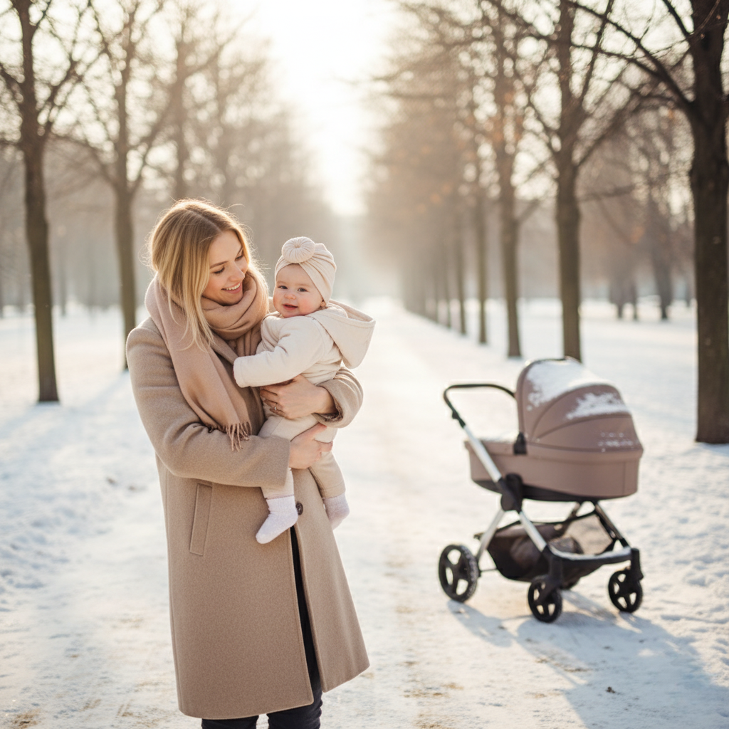 BowLift | Cozy Knotted Baby Beanie with Bow Headband