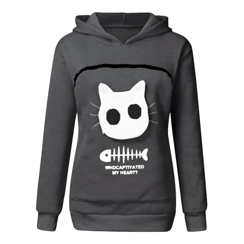 BowLift | Cat Lovers Hoodie Cuddle Pouch