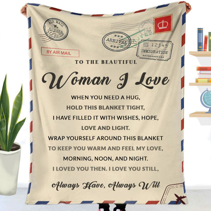 BowLift | Printed Flannel Wrap Blanket