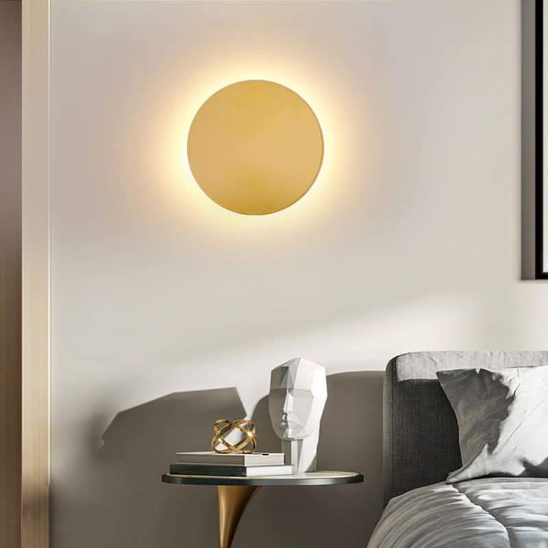 BowLift | GlowNight Metal Round LED Wall Light