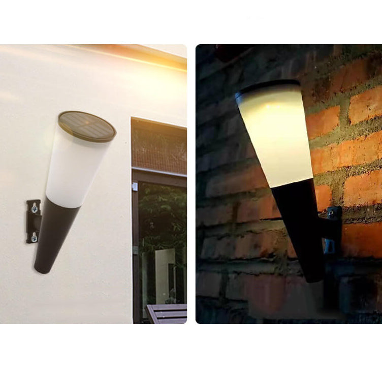 BowLift | Truro Solar Wall Light Anthracite - Energy-Efficient Solar Outdoor Wall Illumination