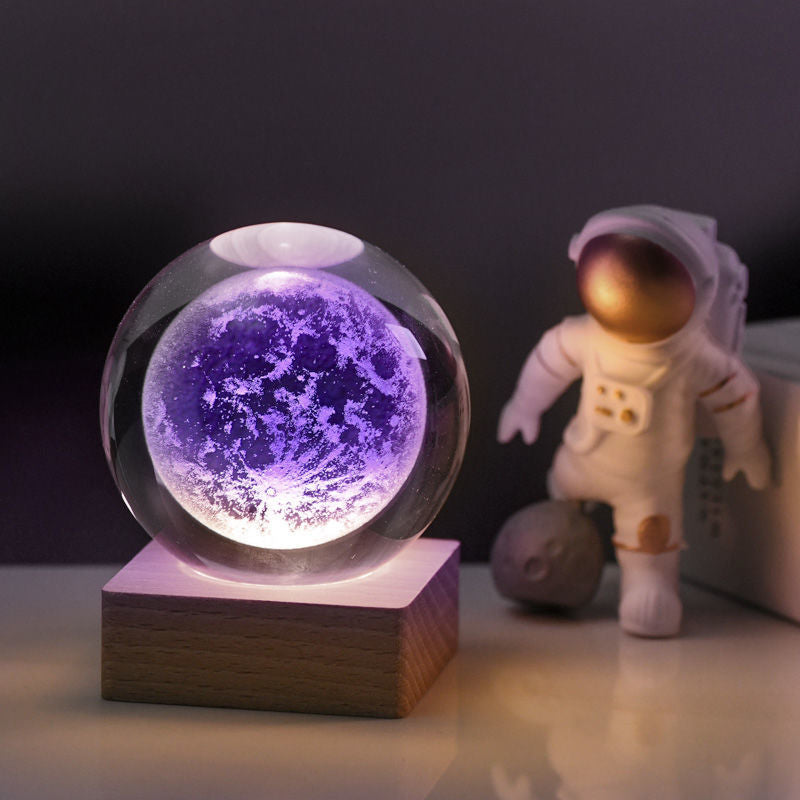 BowLift | 3D Galaxy Crystal Ball Nightlight Decorlamp