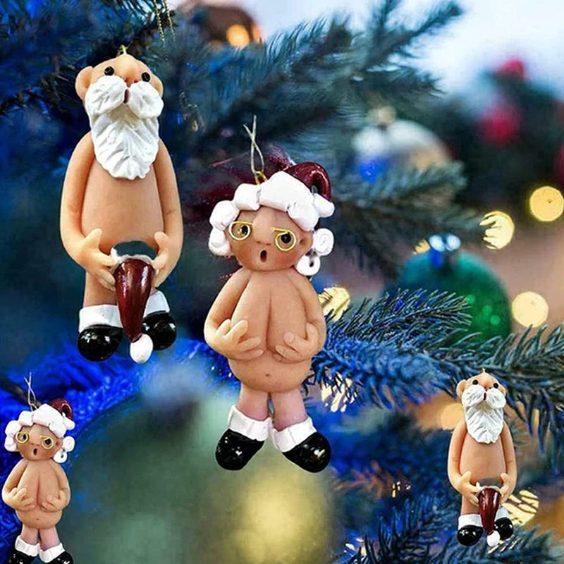 BowLift | 🎄Santa Claus Pendant Resin Christmas Tree Hanging Decoration