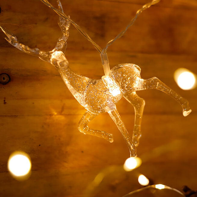 BowLift | Christmas Decor Elk LED Decoration Battery String Lights
