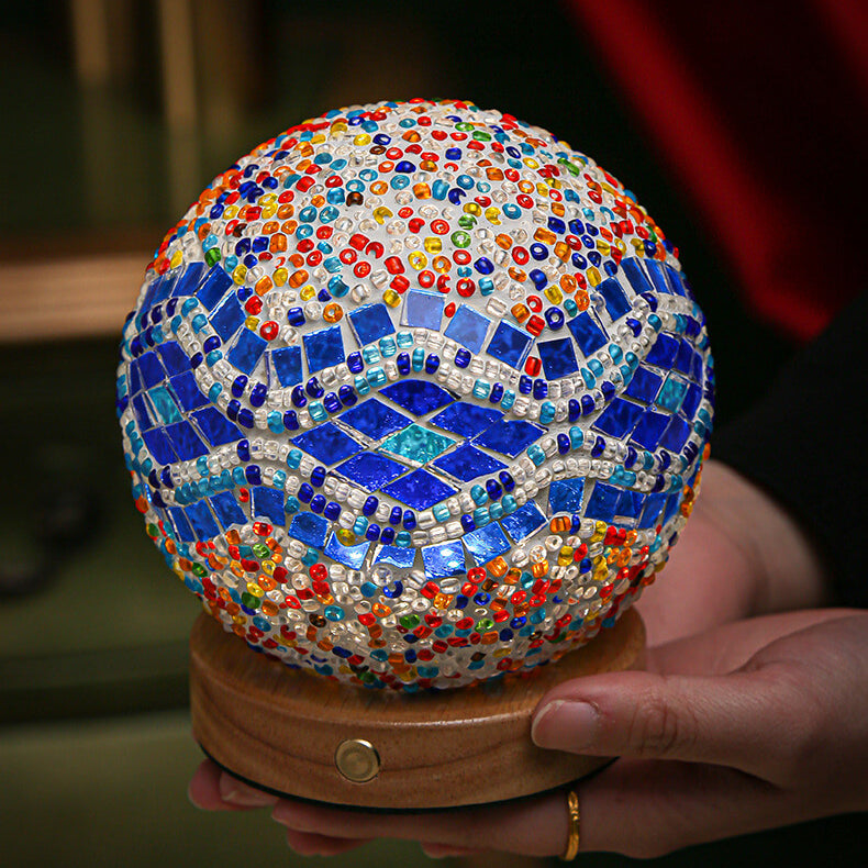 BowLift | BohoGlow – Modern Bohemian Table Lamp with USB Charging