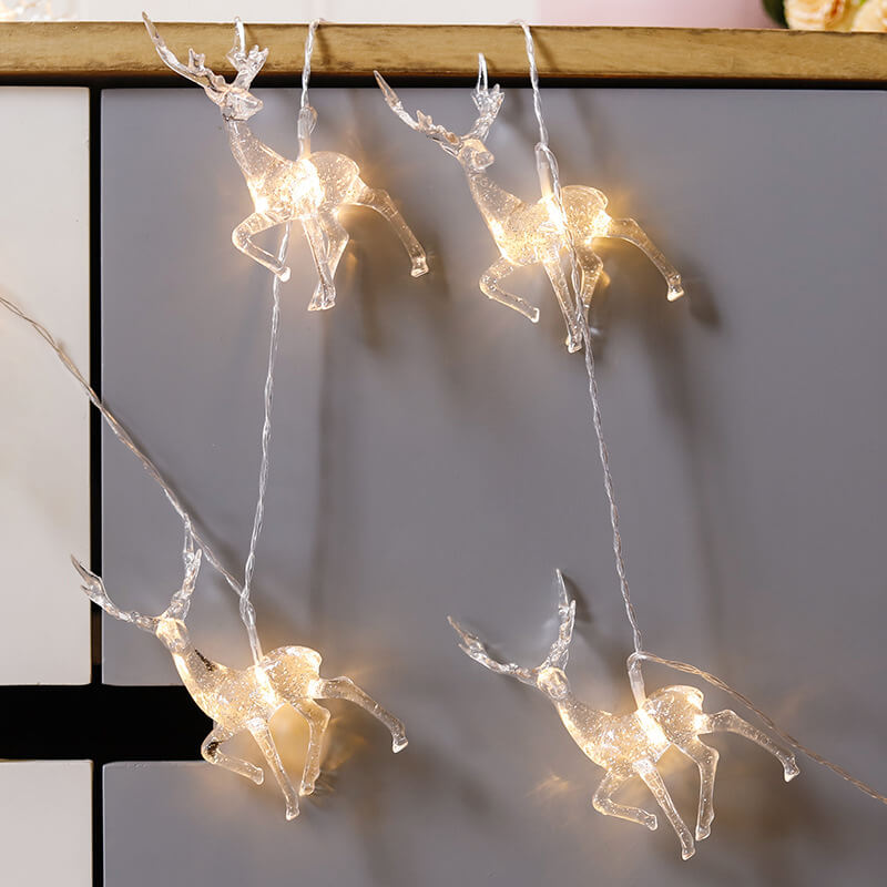 BowLift | Christmas Decor Elk LED Decoration Battery String Lights