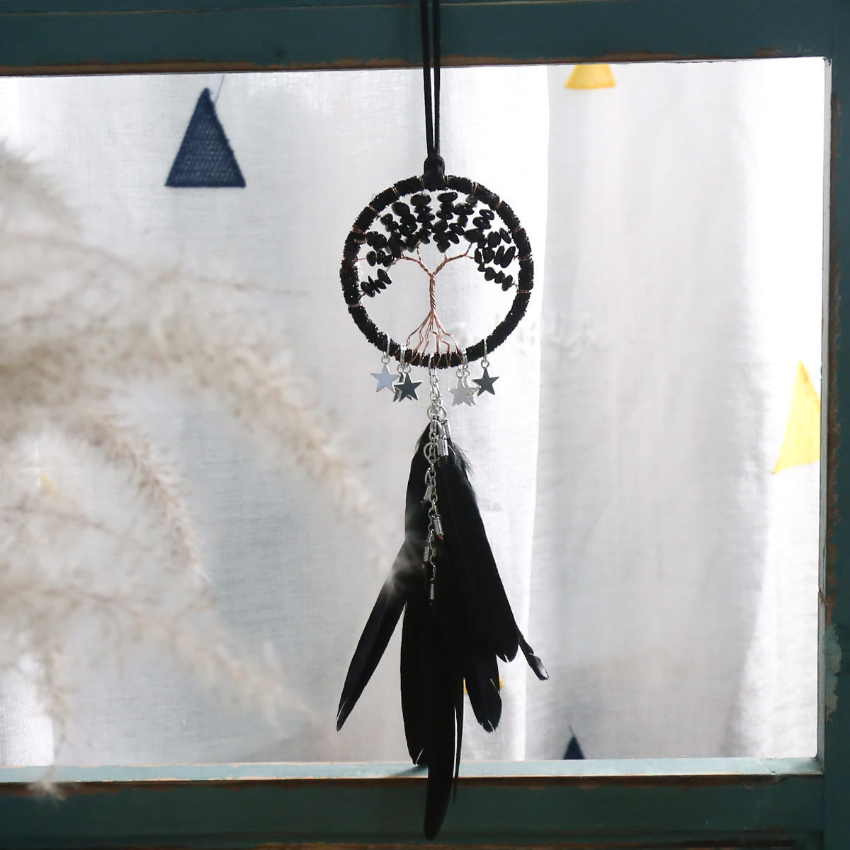 BowLift | Frendorf Tree of Life Gemstone Dreamcatcher Hanging Jewelry