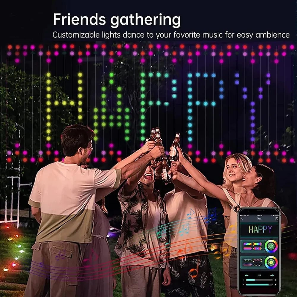 BowLift | Color Waves LED Curtain Sync Lights