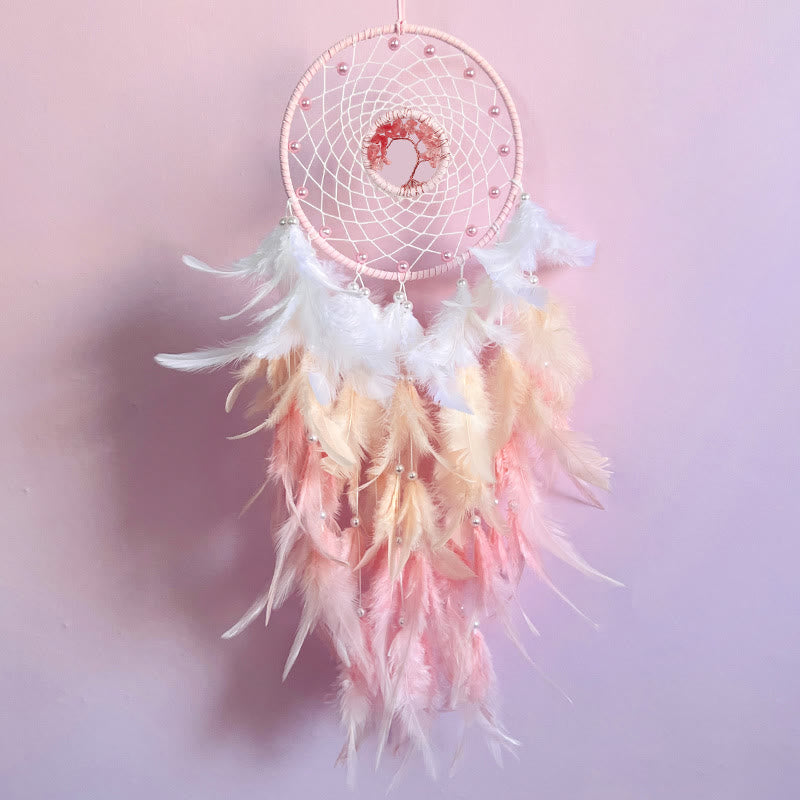 BowLift | Frendorf Crystal Tree of Life Feather Glow Dreamcatcher