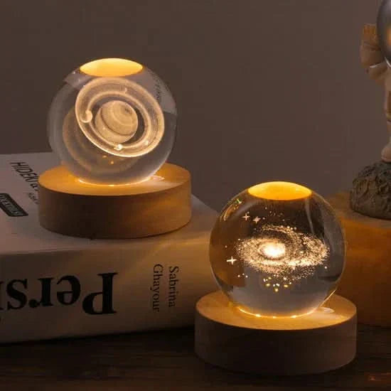 BowLift | Luminous Crystal Ball LED Night Light Decor