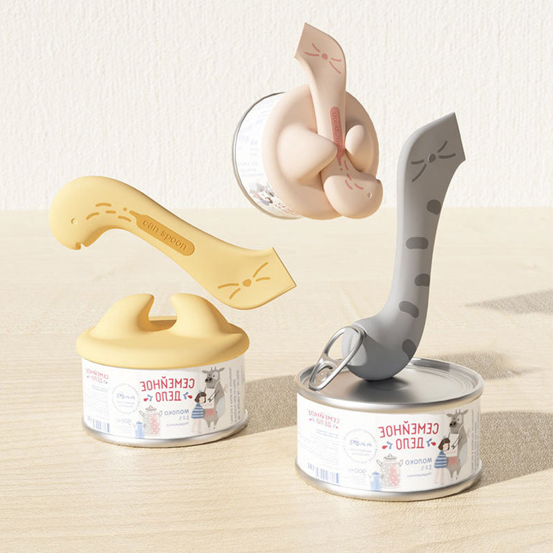 BowLift | Pet food can lid & scoop set