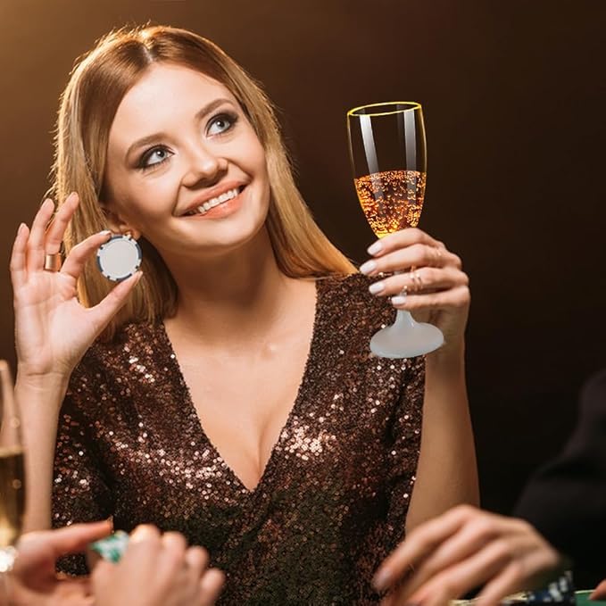 BowLift | Bright Champagne Glass