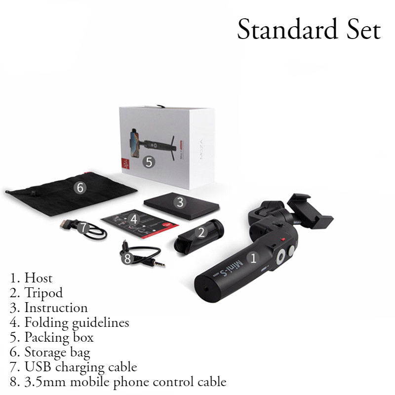 BowLift | Mini Anti-shake Selfie Stick with Folding Storage, Three-axis Stabilization System, Object Tracking, Time-lapse Photography, Suitable for Professional or Daily Photography