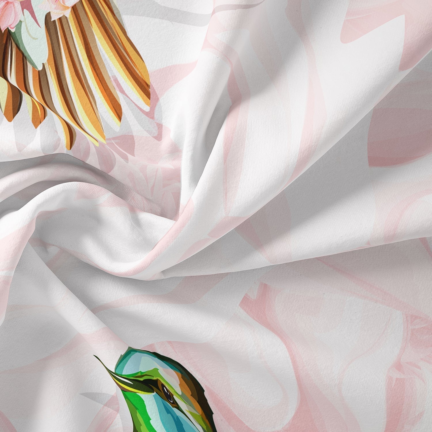 BowLift | FlightBloom - Luxurious Floral and Bird Bedding