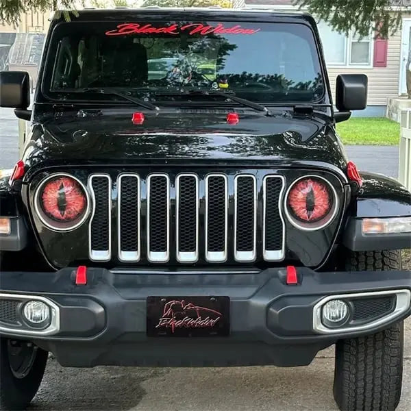 BowLift | 1 Pair of Headlight Stickers – Eye-catching Design with Personality