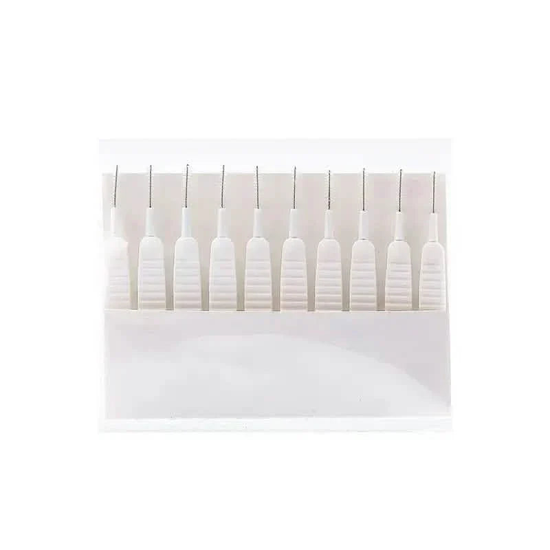 BowLift | 10-Piece Set: Easy to Clean Shower Head Brushes - Effortless Shower Head Crevice Cleaner