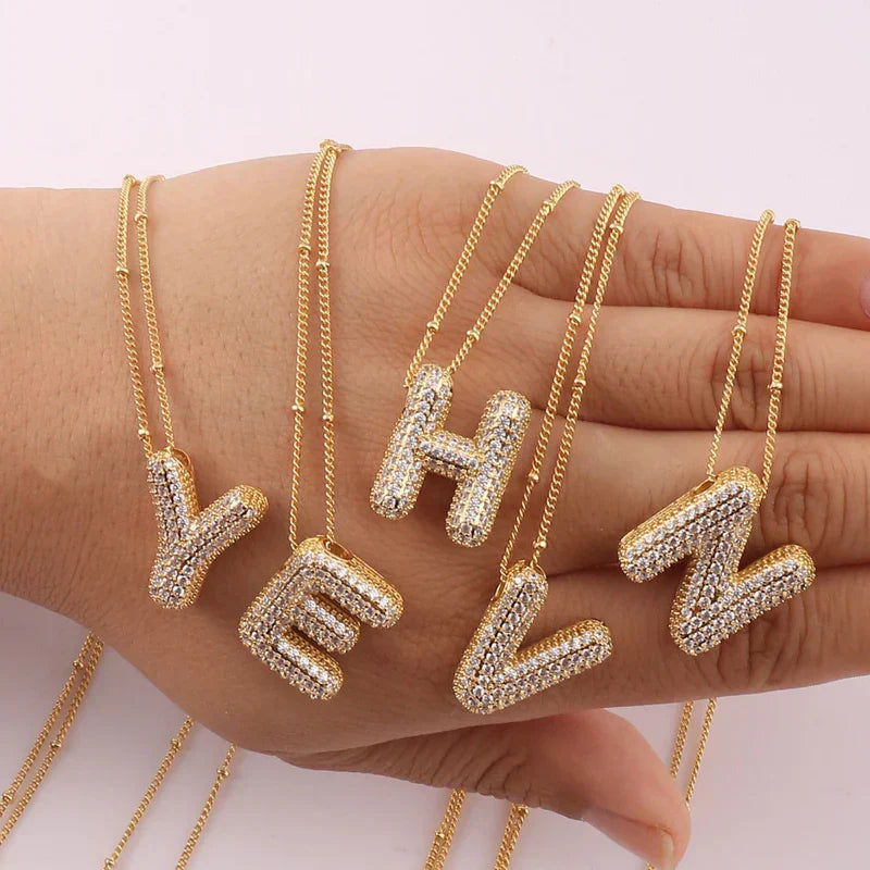 BowLift | Alphabet-Diamond-Pendant-Necklace