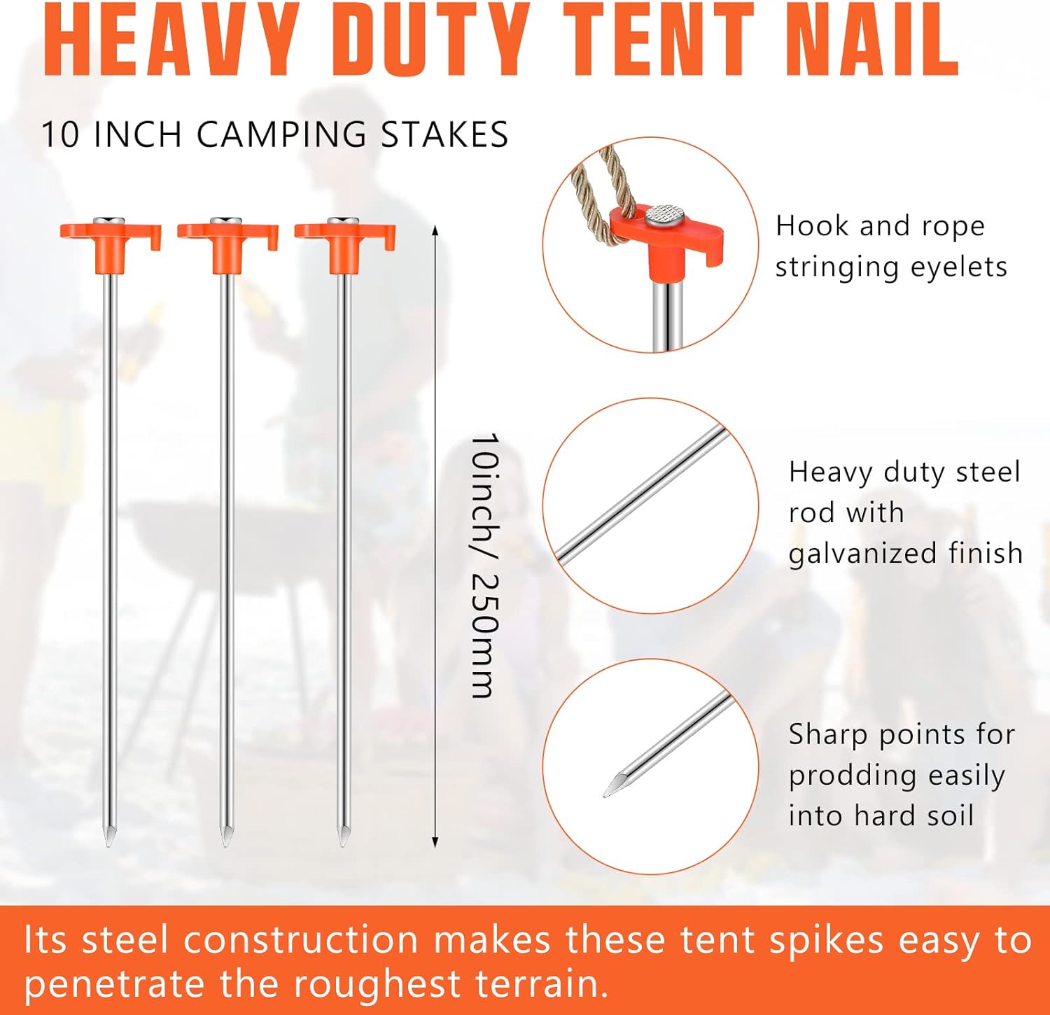BowLift | Tent Peg Heavy Duty