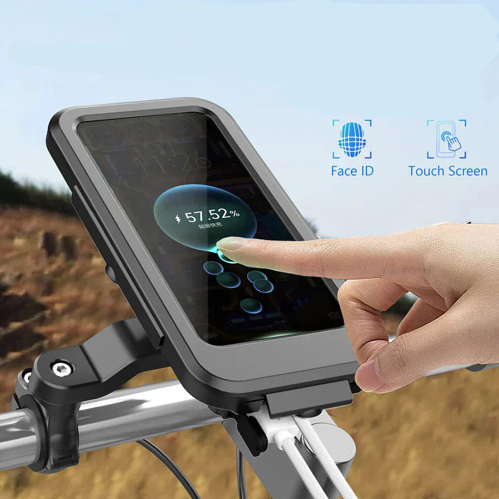 BowLift | 15W Power Bank Waterproof Bike Handlebar Phone Mount