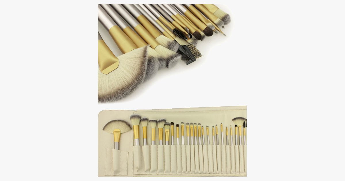 BowLift | Crushed Mocha 24-piece Brush Set