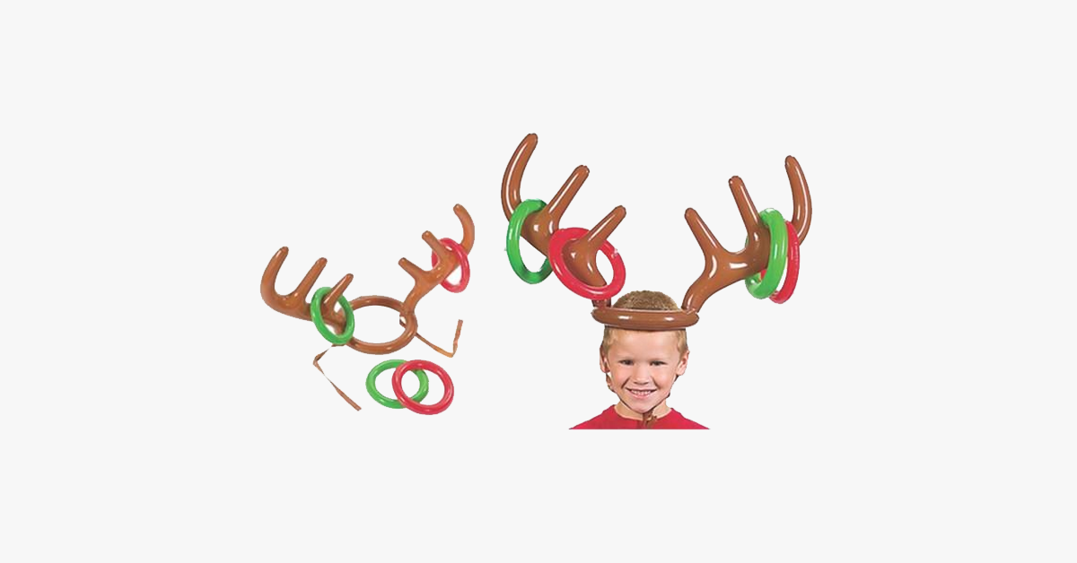BowLift | Inflatable Reindeer Party Game