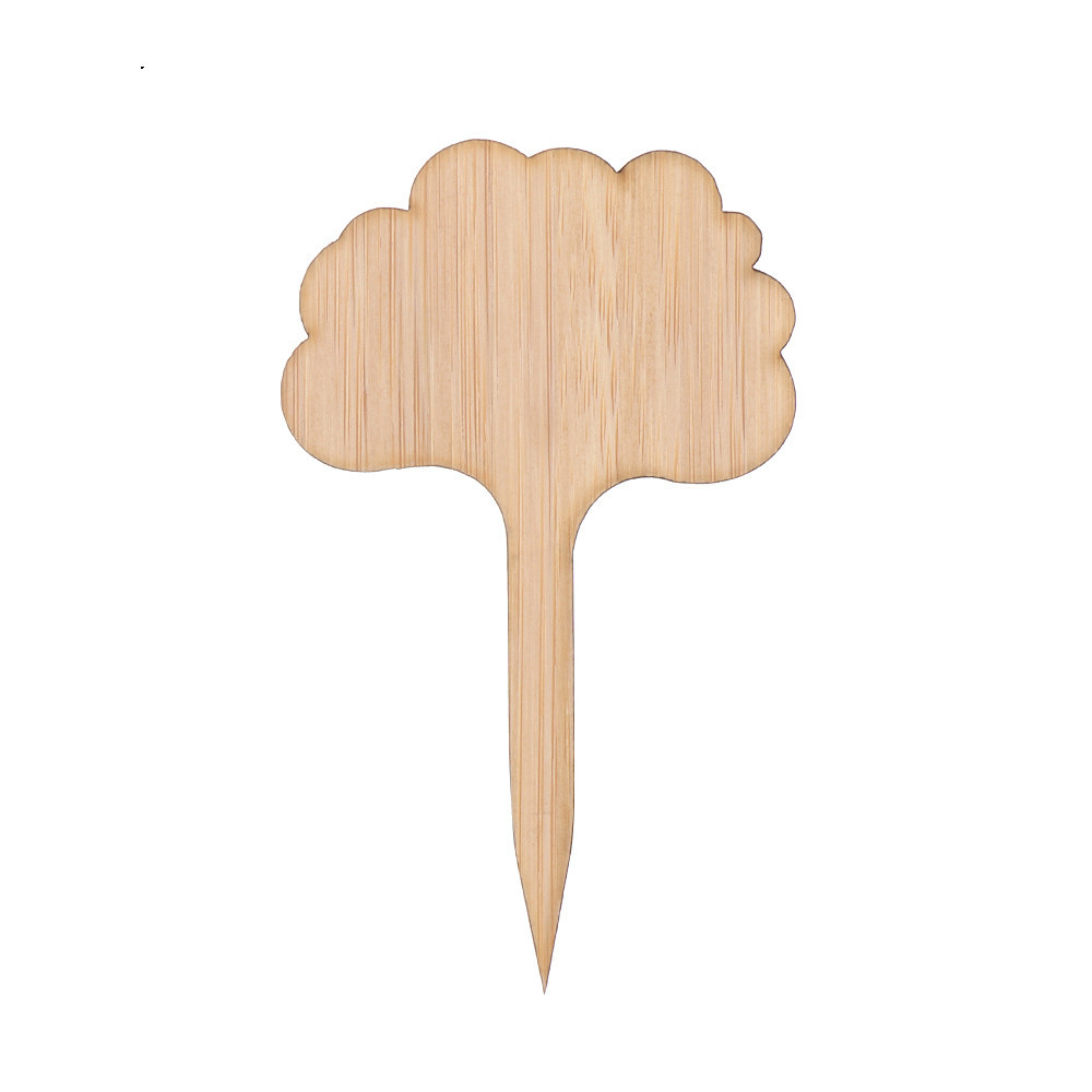 BowLift | Plant labels made of wood for garden and balcony – Rewritable labels for herbs and plants