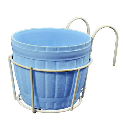 BowLift | Practical plant pot holder with stable metal frame for balcony and terrace