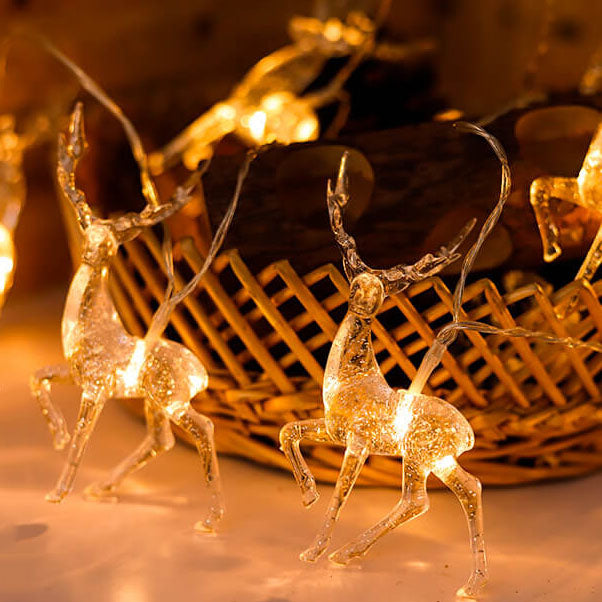 BowLift | Christmas Decor Elk LED Decoration Battery String Lights